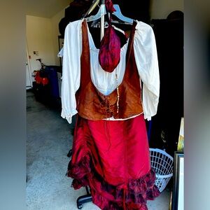 Hers and His Pirate Costumes - XL